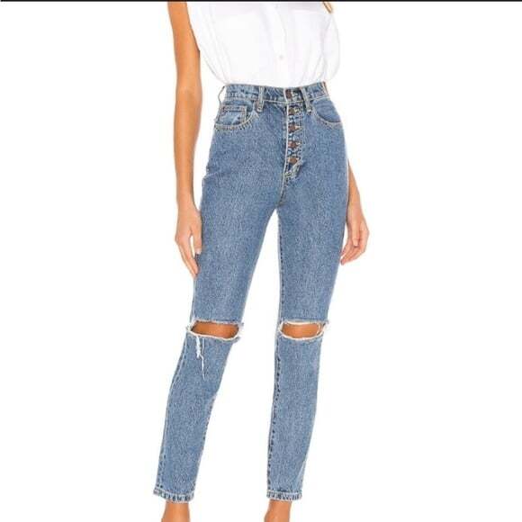 WeWoreWhat Denim - WeWoreWhat The Danielle High Rise Vintage Straight NEW
